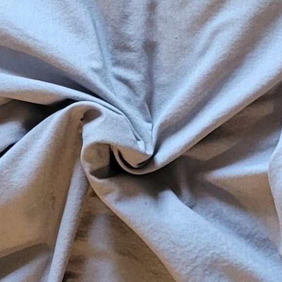 Express Light Gray Casual Button-Down Shirt - Picture 7 of 7